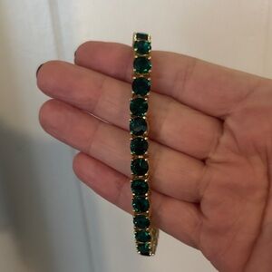 Emerald Impression Bracelet